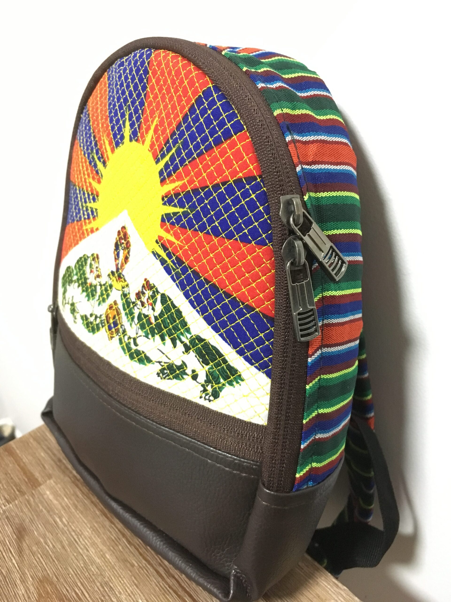 Tibetan Flag Mini Backpack - Image 2