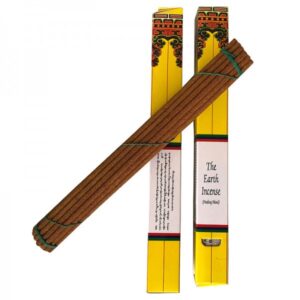 the earth incense in a yellow box tibetan incense