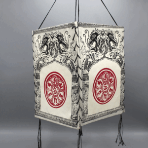 mani mantra compassion lantern