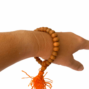 sandalwood wrist mala